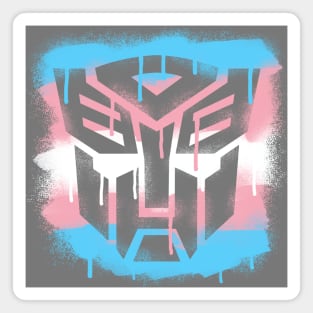 Transgender Autobot Magnet